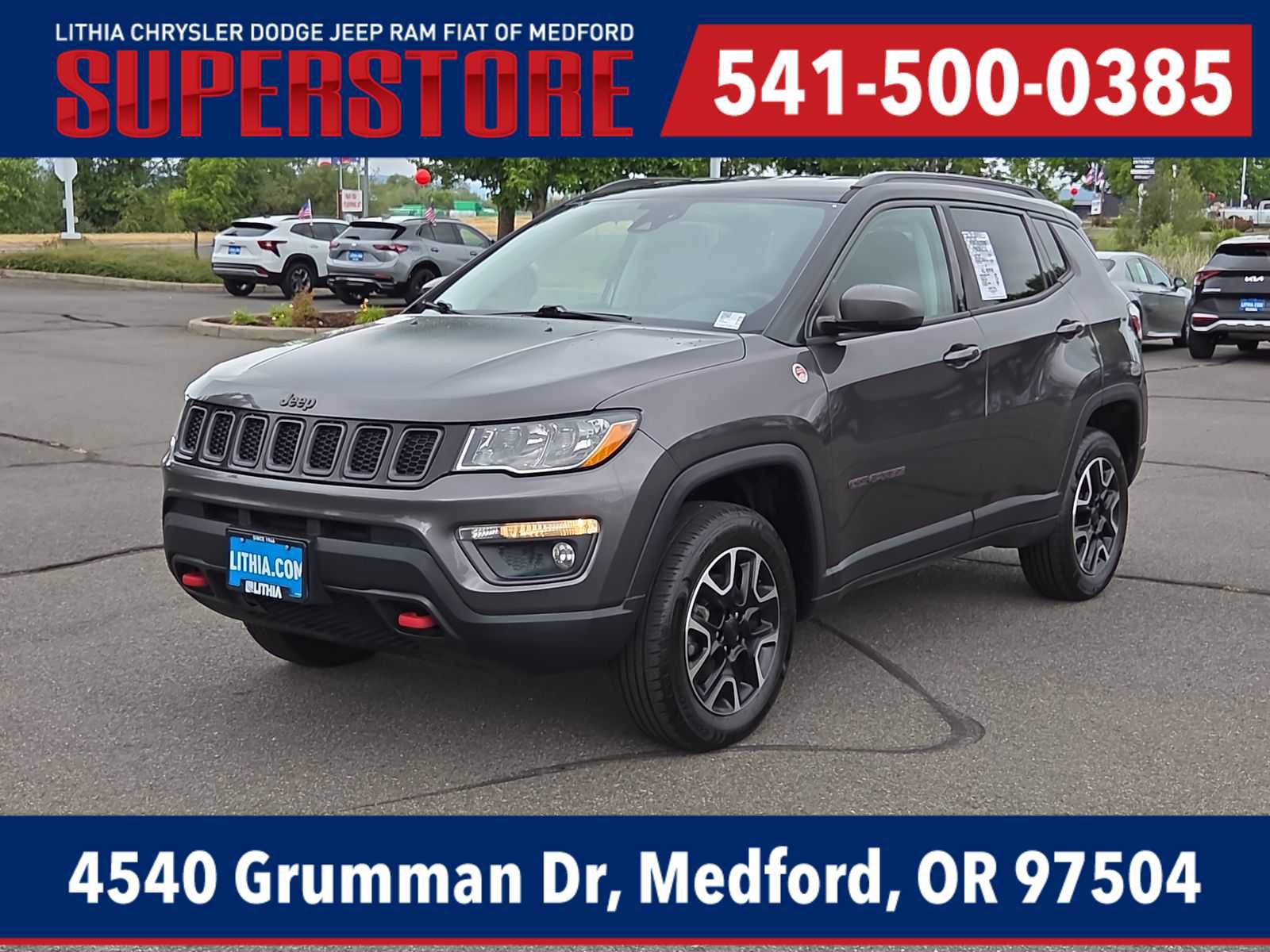 Used 2021 Jeep Compass Trailhawk