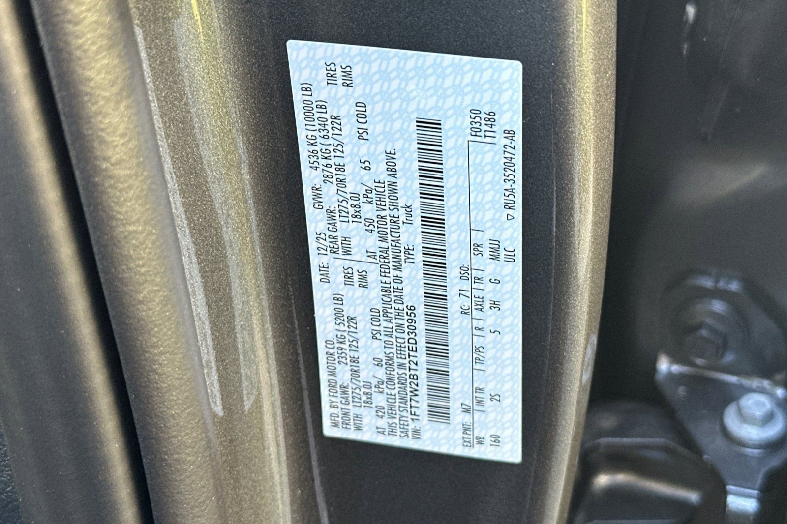 New 2026 Ford F250 XLT w/ FX4 Off-Road Package image 26