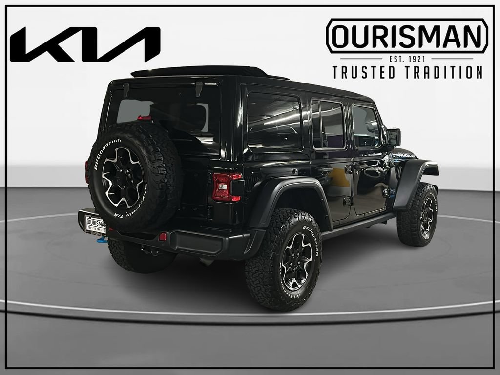 Used 2022 Jeep Wrangler Unlimited Rubicon 4xe w/ Cold Weather Group AWD/4WD image 4