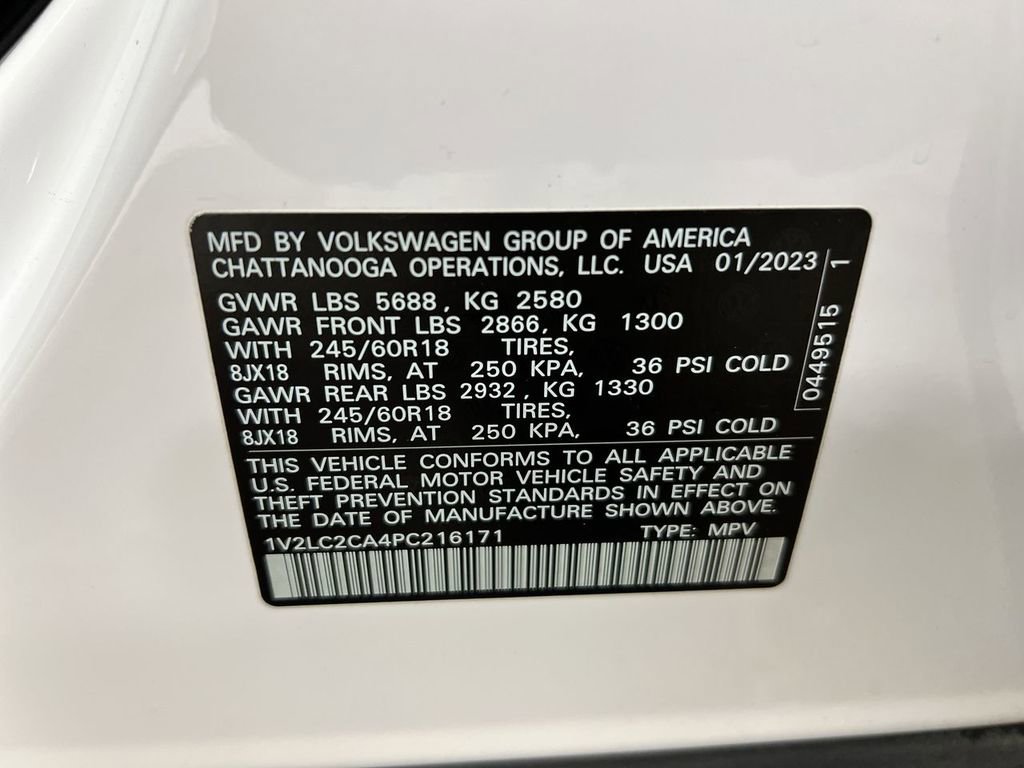 Used 2023 Volkswagen Atlas Cross Sport SE AWD/4WD image 27