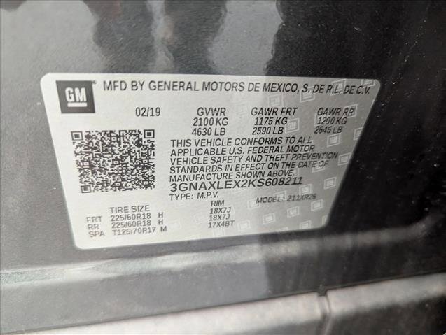 Used 2019 Chevrolet Equinox LT image 15