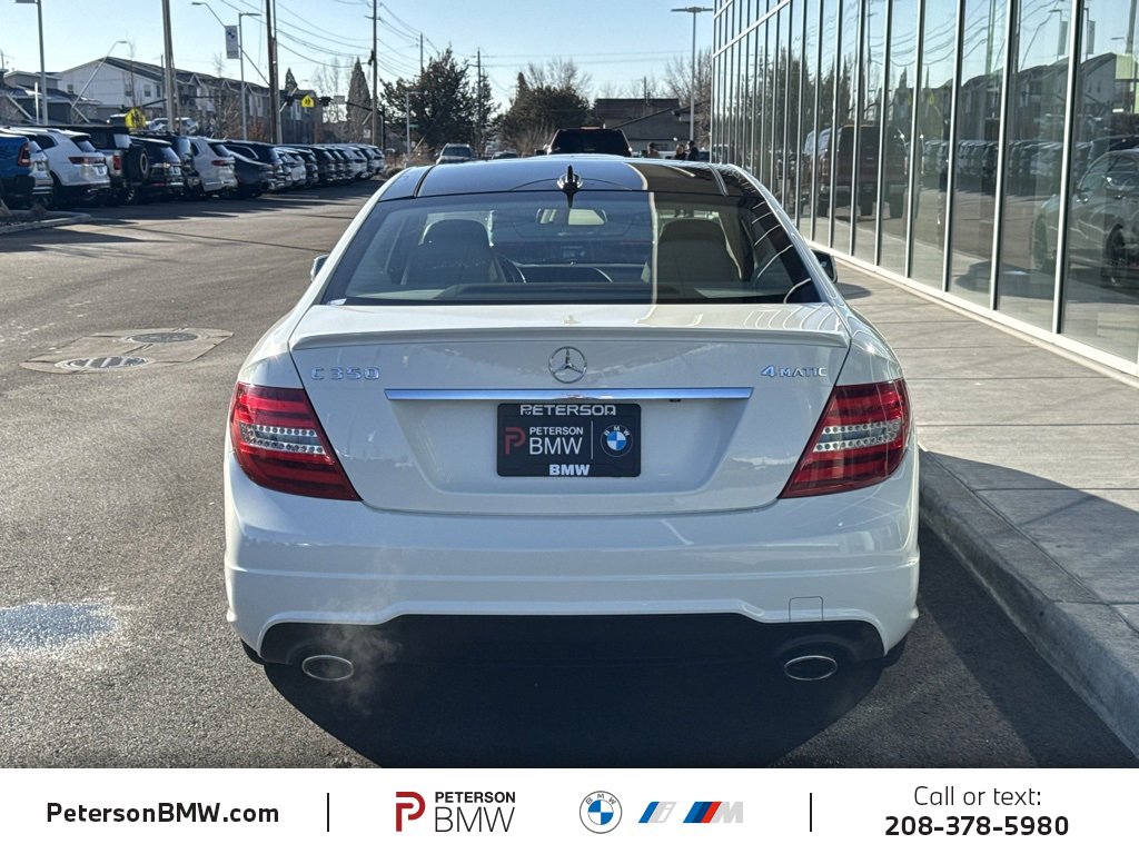 Used 2012 Mercedes-Benz C 350 4MATIC Coupe image 5