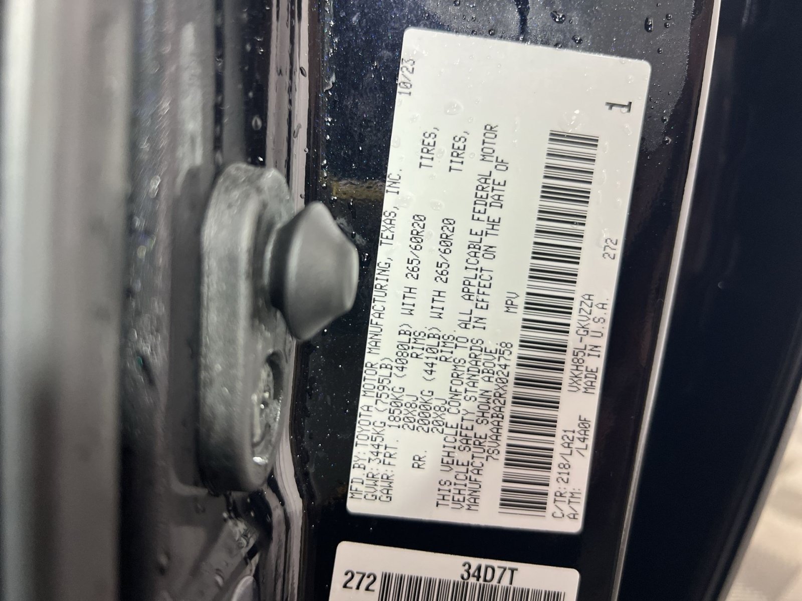 Used 2024 Toyota Sequoia Platinum AWD/4WD image 30