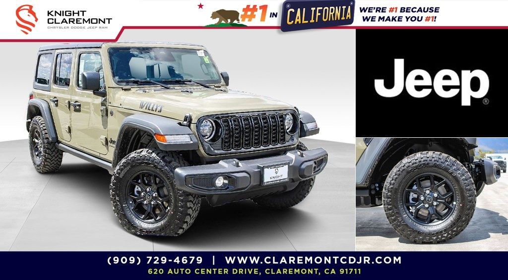 New 2026 Jeep Wrangler Willys image 1