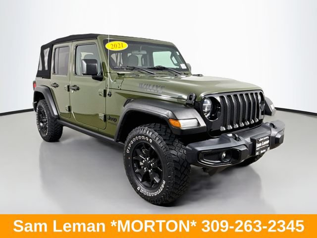 Used 2021 Jeep Wrangler Unlimited Sport AWD/4WD image 1
