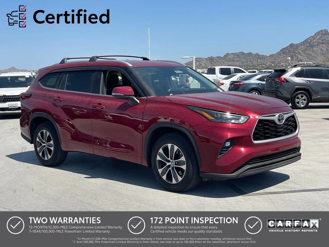 Used 2022 Toyota Highlander XLE FWD image 1