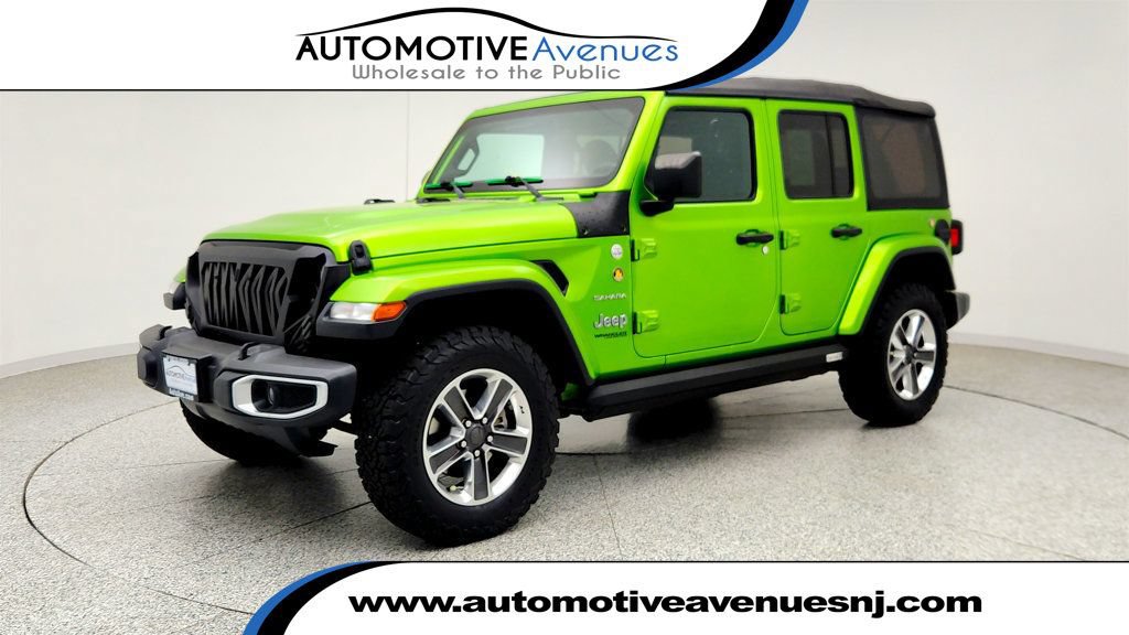 Used 2019 Jeep Wrangler Unlimited Sahara AWD/4WD image 1