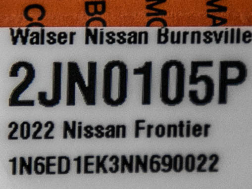 Used 2022 Nissan Frontier S w/ Technology Package AWD/4WD image 27