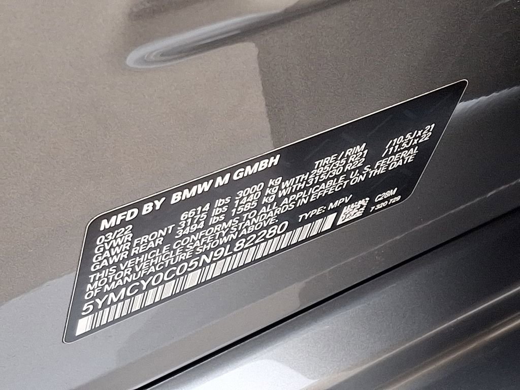 Used 2022 BMW X6 M w/ Competition Package image 26