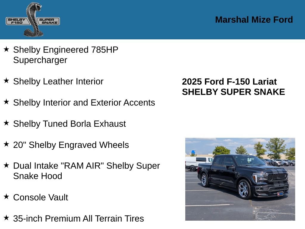 New 2025 Ford F150 Lariat w/ Equipment Group 501A Mid image 2