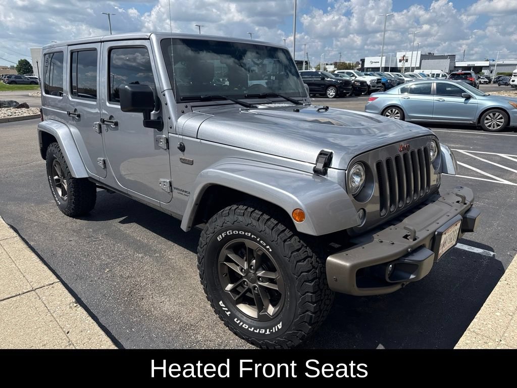 Used 2017 Jeep Wrangler Unlimited Sahara AWD/4WD image 3