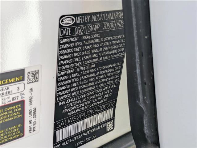 Certified 2022 Land Rover Range Rover Sport HST image 26