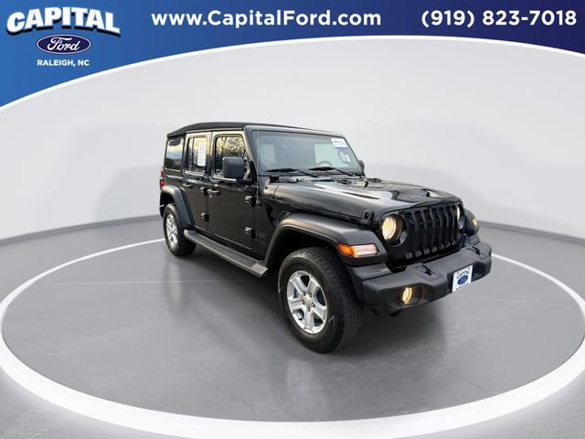 Used 2021 Jeep Wrangler Unlimited Sport AWD/4WD image 2