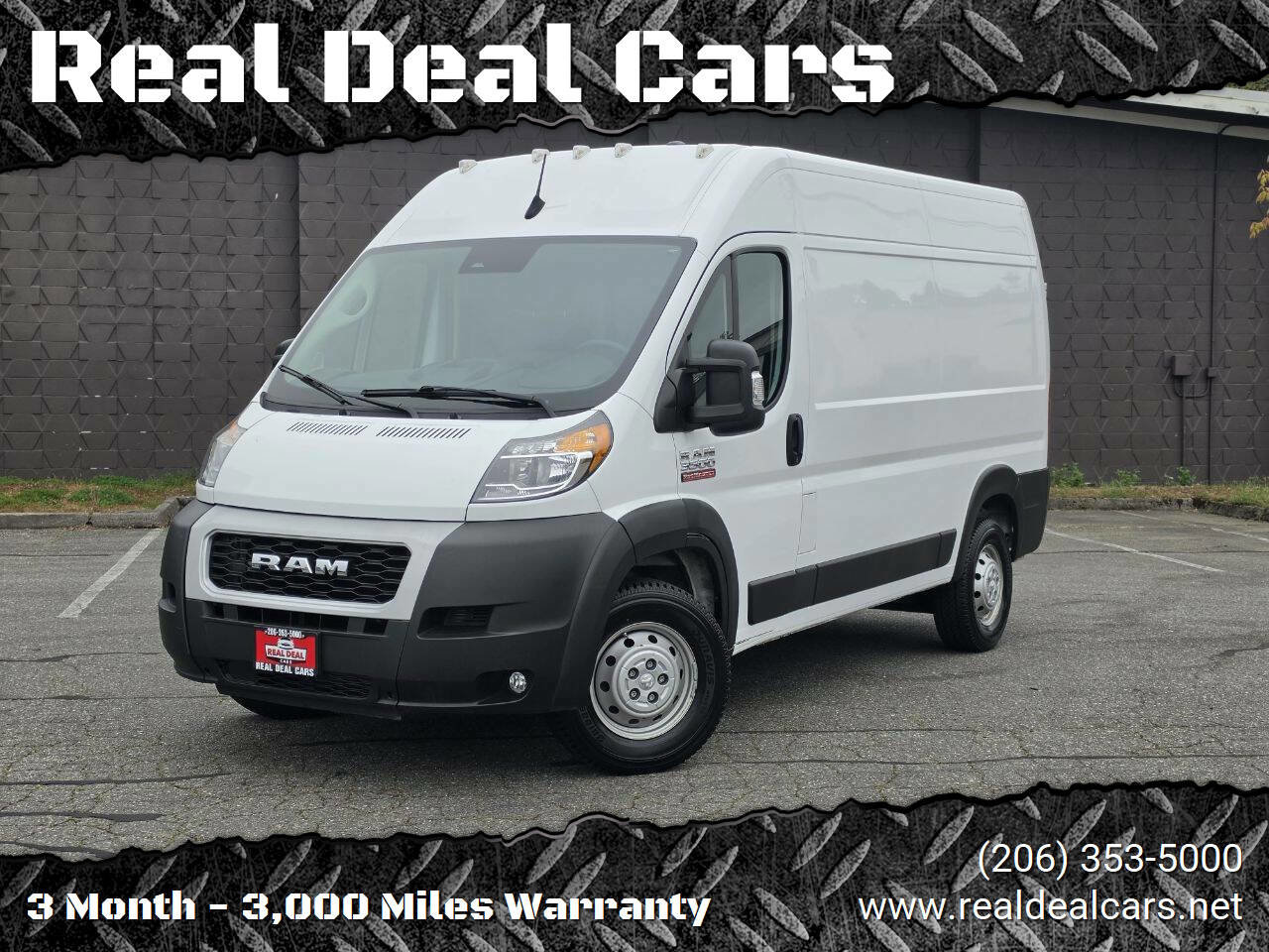 Used 2022 RAM ProMaster 3500 w/ Interior LED Lighting Group FWD image 1