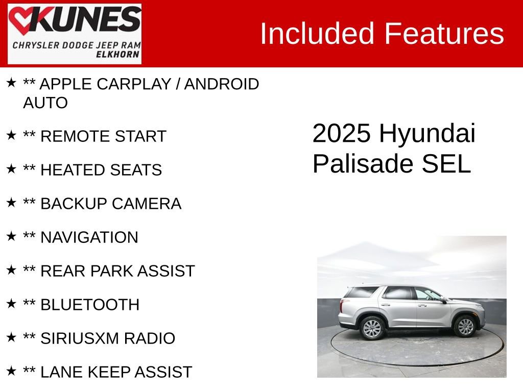 Used 2025 Hyundai Palisade SEL image 2