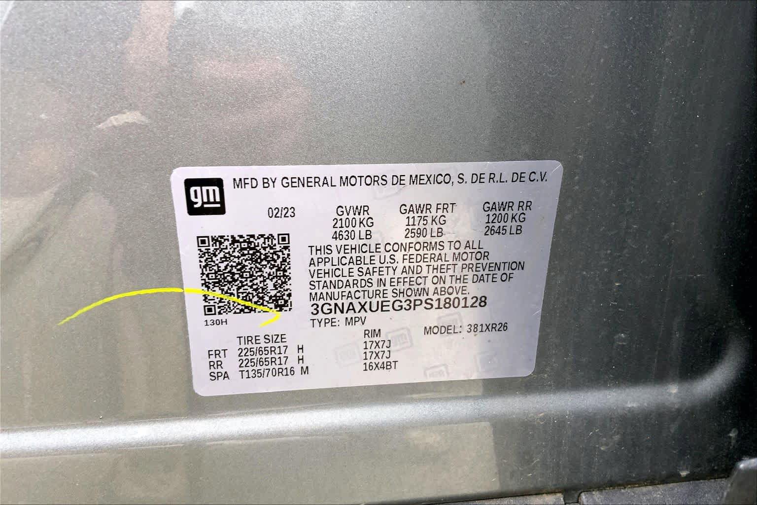 Used 2023 Chevrolet Equinox LT AWD/4WD image 37
