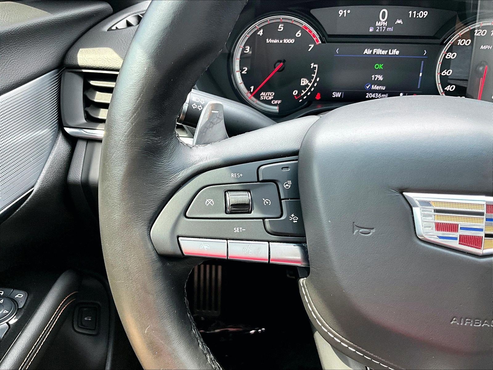 Used 2023 Cadillac CT4 V w/ Climate Package RWD image 20
