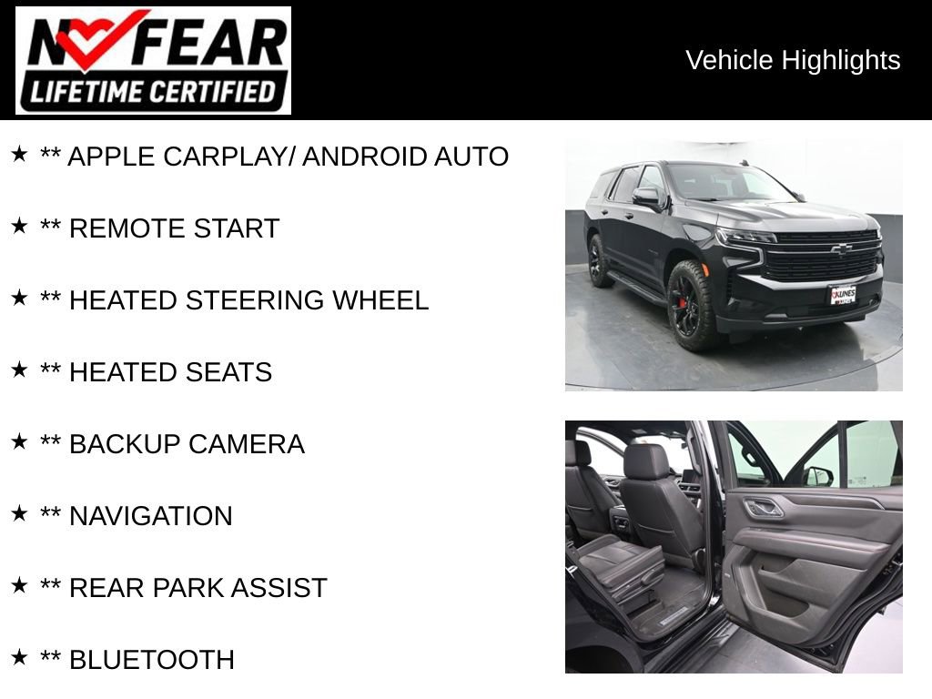 Used 2023 Chevrolet Tahoe RST w/ RST Performance Edition image 2