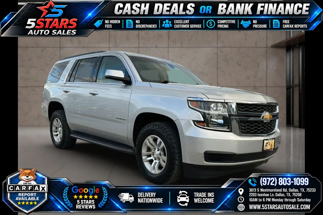 Used 2017 Chevrolet Tahoe LS w/ Max Trailering Package AWD/4WD image 1