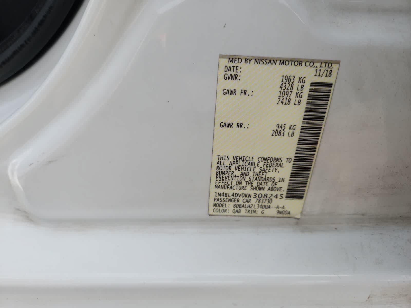 Used 2019 Nissan Altima 2.5 SV FWD image 32
