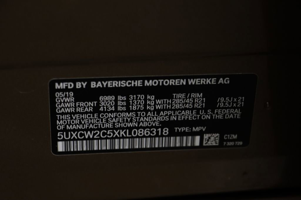 Used 2019 BMW X7 xDrive40i w/ Premium Package AWD/4WD image 23