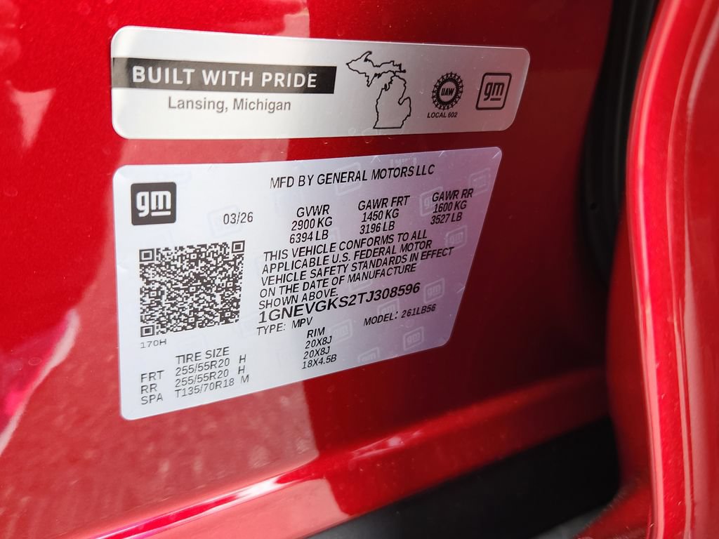 New 2026 Chevrolet Traverse LT w/ Midnight/Sport Edition AWD/4WD image 20