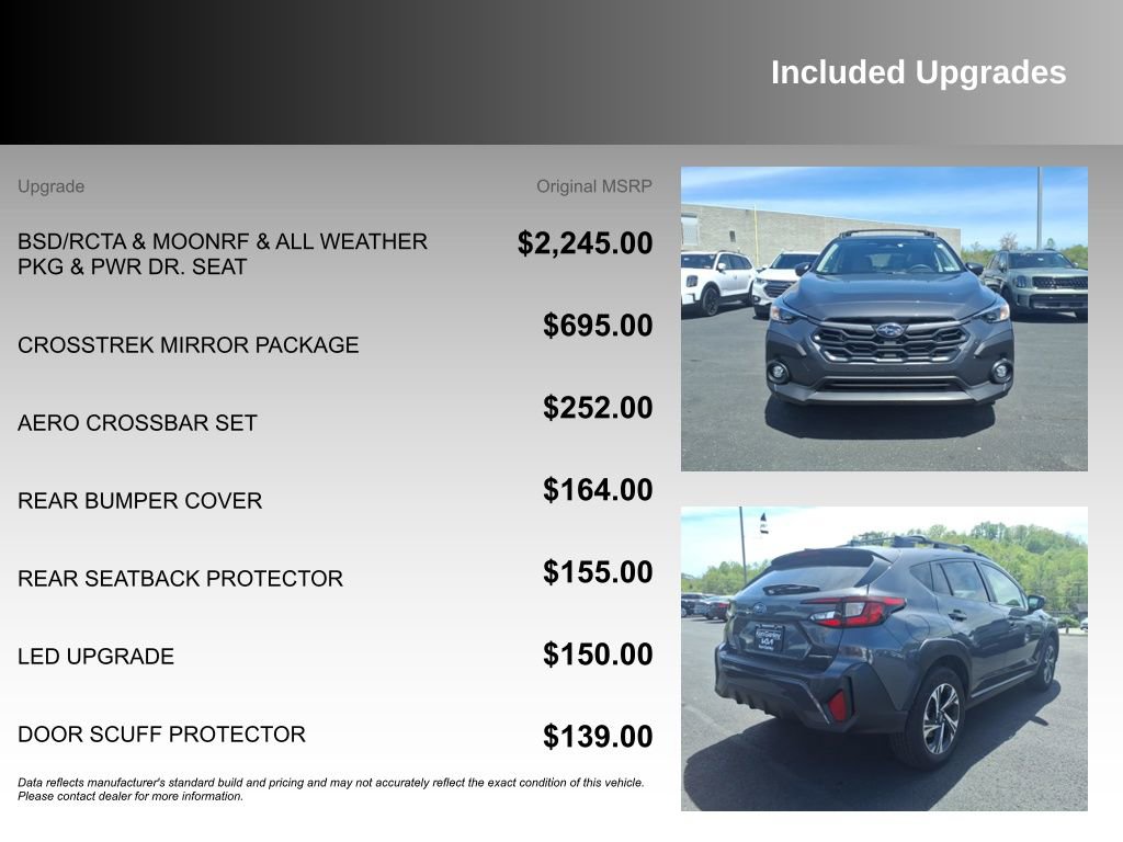 Used 2024 Subaru Crosstrek 2.0i Premium AWD/4WD image 5