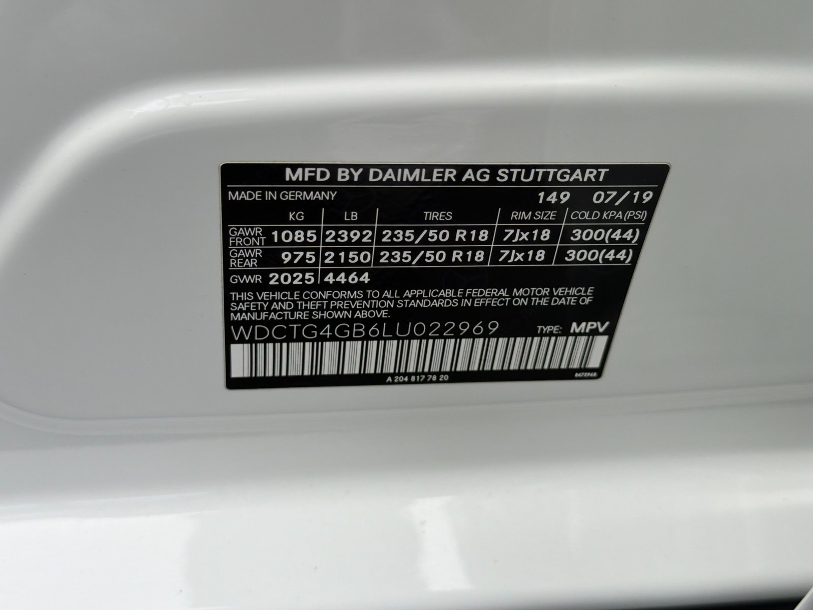 Certified 2020 Mercedes-Benz GLA 250 4MATIC image 27