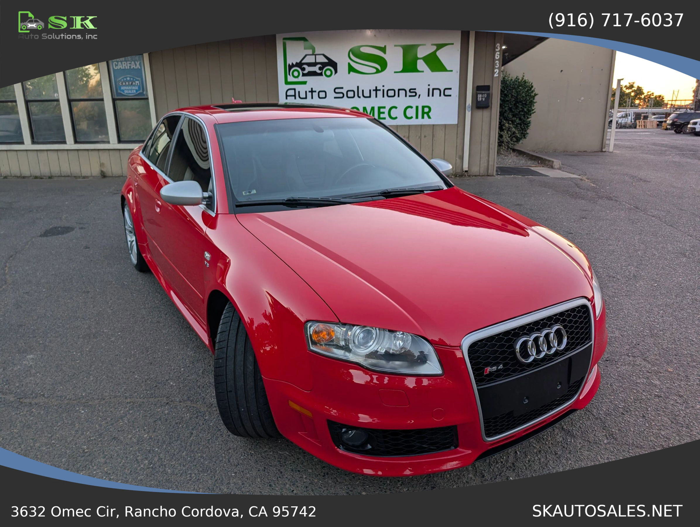 Used 2007 Audi RS 4 Sedan