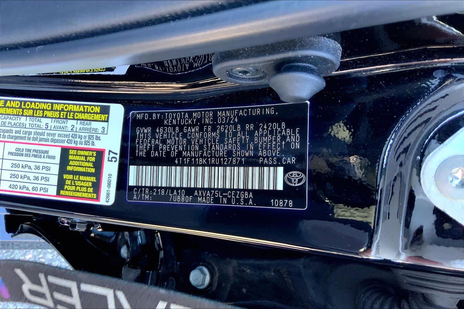 Used 2024 Toyota Camry XLE w/ Navigation Package AWD/4WD image 37