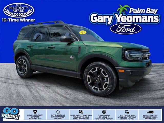 Certified 2023 Ford Bronco Sport Outer Banks w/ Tech Package