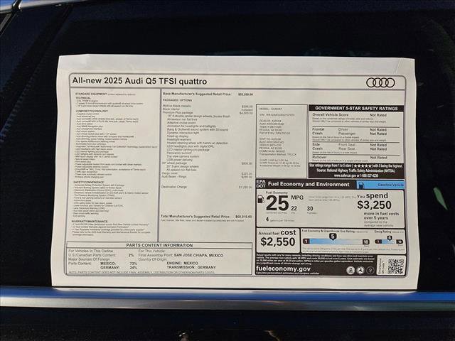 New 2025 Audi Q5 Premium Plus image 16