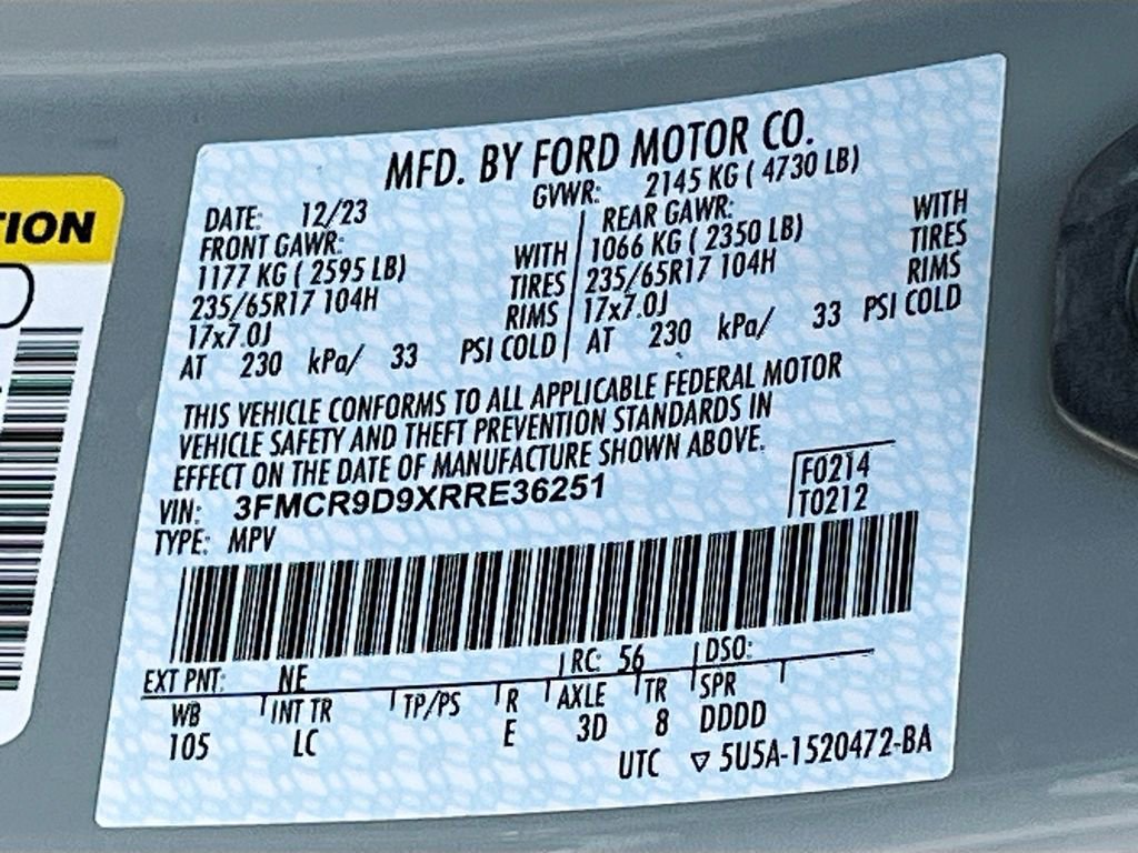 Used 2024 Ford Bronco Sport Badlands image 30