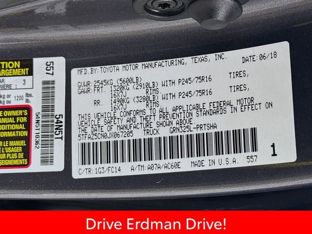 Certified 2018 Toyota Tacoma SR5 RWD image 31