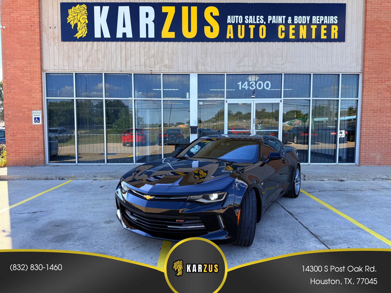 Used 2016 Chevrolet Camaro LT w/ RS Package image 1
