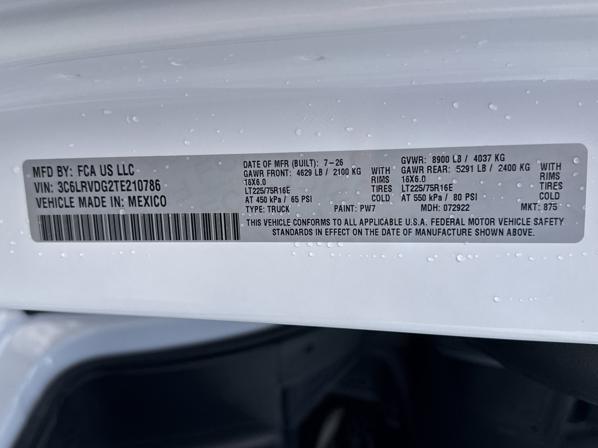 New 2026 RAM ProMaster 2500 w/ Convenience Group FWD image 33