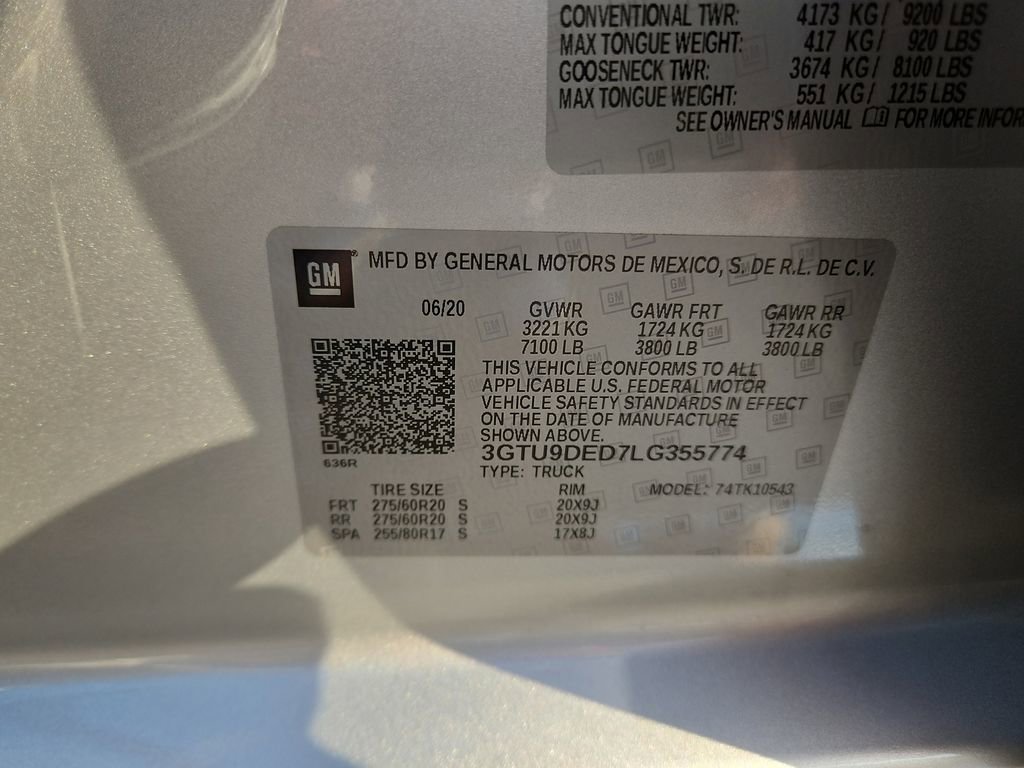 Used 2020 GMC Sierra 1500 SLT w/ SLT Premium Plus Package image 30