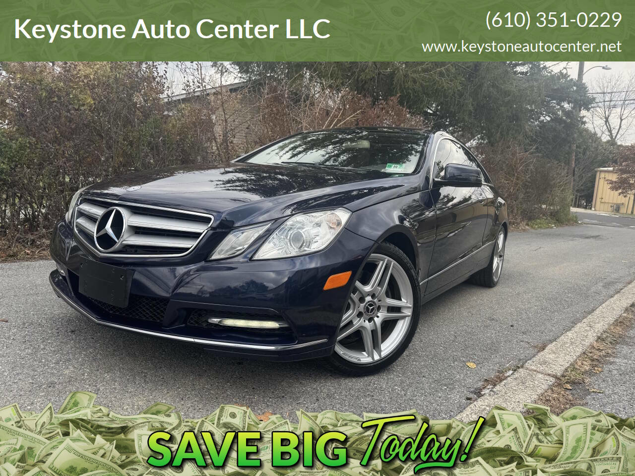 Used 2013 Mercedes-Benz E 350 4MATIC Coupe