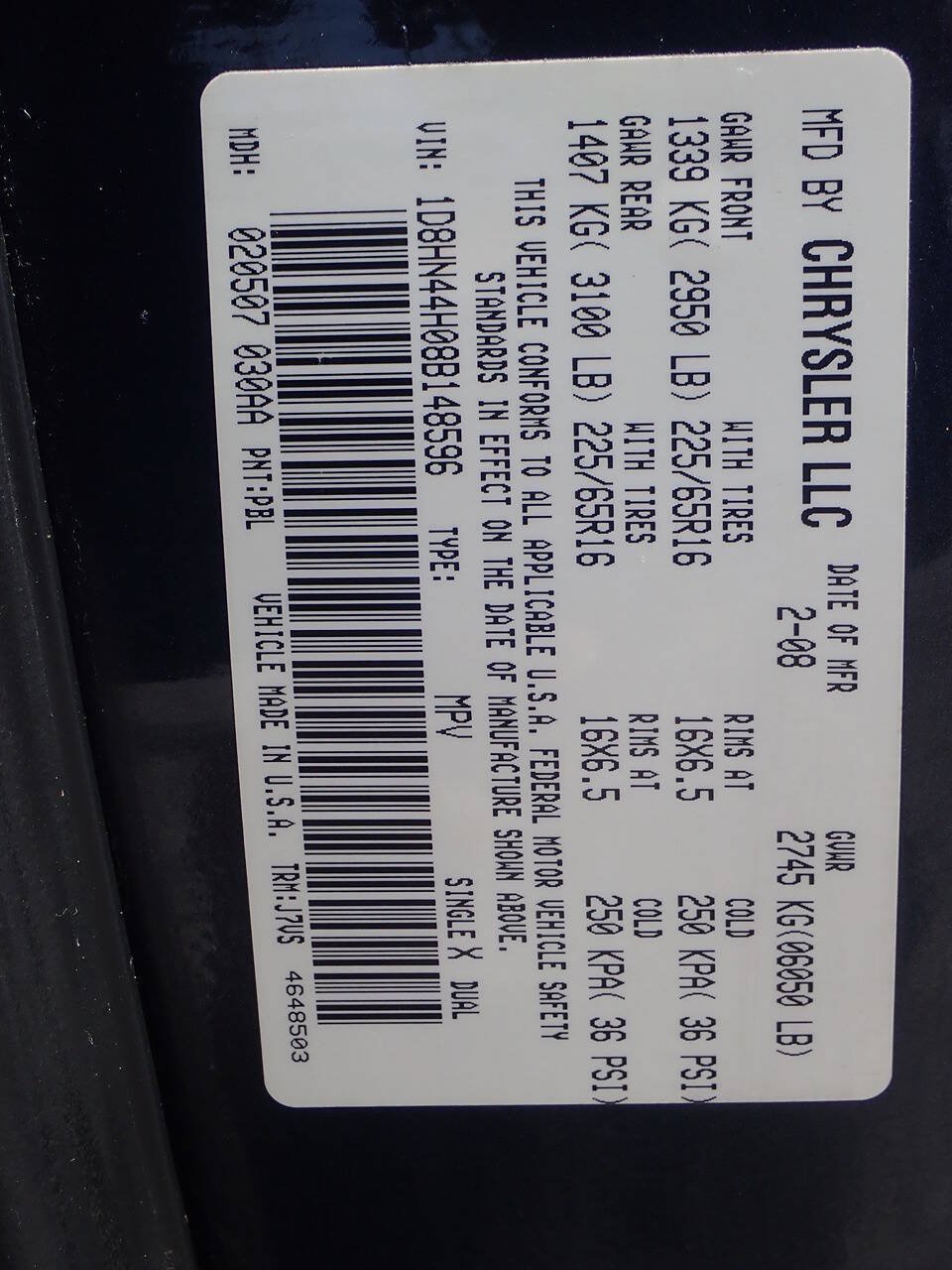 Used 2008 Dodge Grand Caravan SE FWD image 5