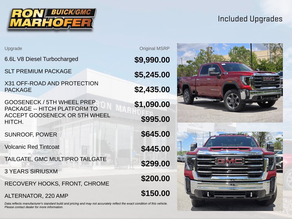 New 2026 GMC Sierra 2500 SLT w/ SLT Premium Package AWD/4WD image 6