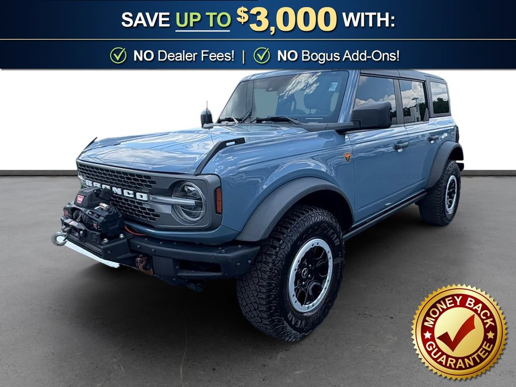 Certified 2024 Ford Bronco Badlands w/ Sasquatch Package AWD/4WD 360° Tour