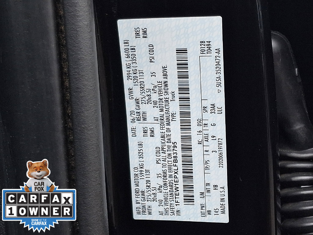 Used 2020 Ford F150 Lariat w/ Equipment Group 502A Luxury AWD/4WD image 26
