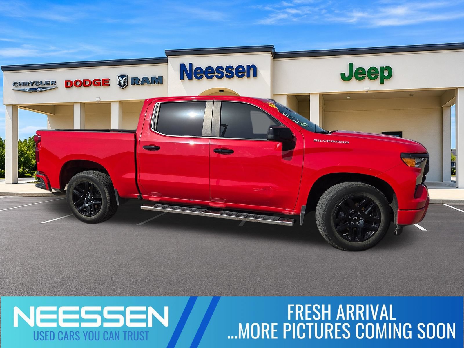 Used 2024 Chevrolet Silverado 1500 Custom w/ LPO, Dark Essentials Package RWD image 1