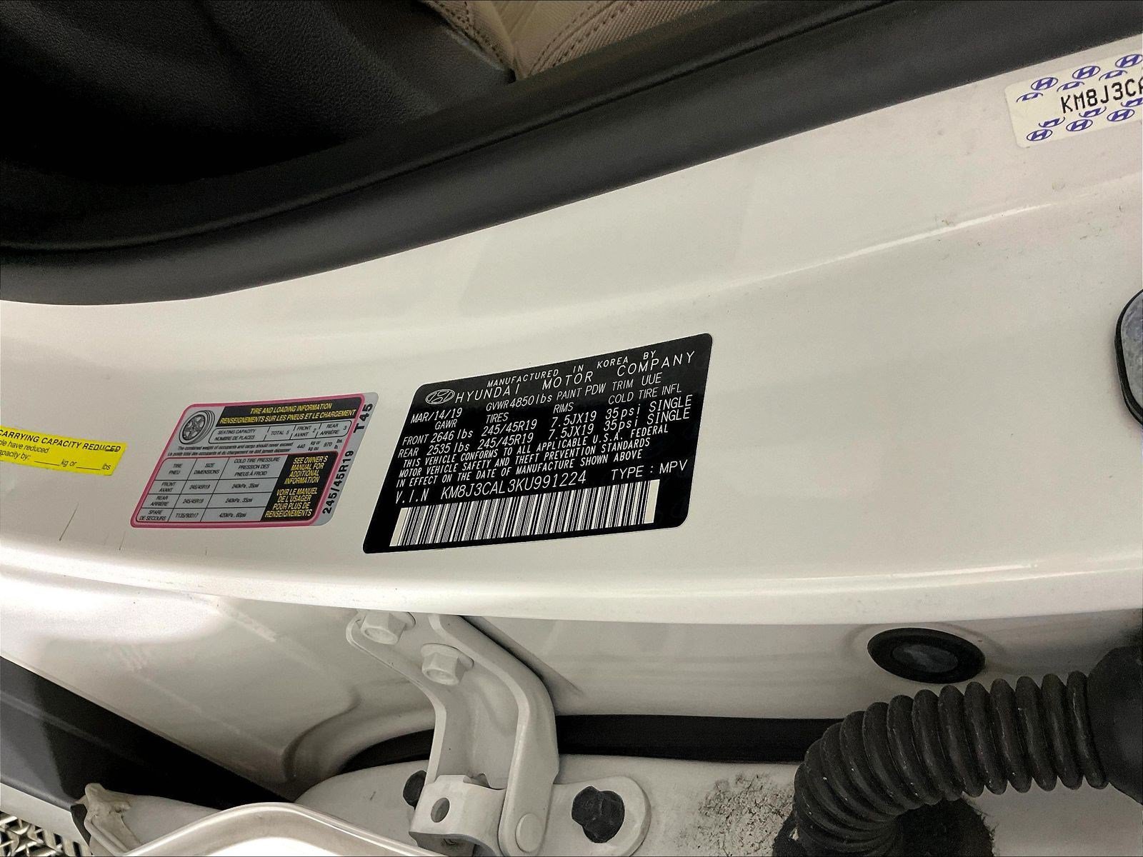 Used 2019 Hyundai Tucson Sport AWD/4WD image 19