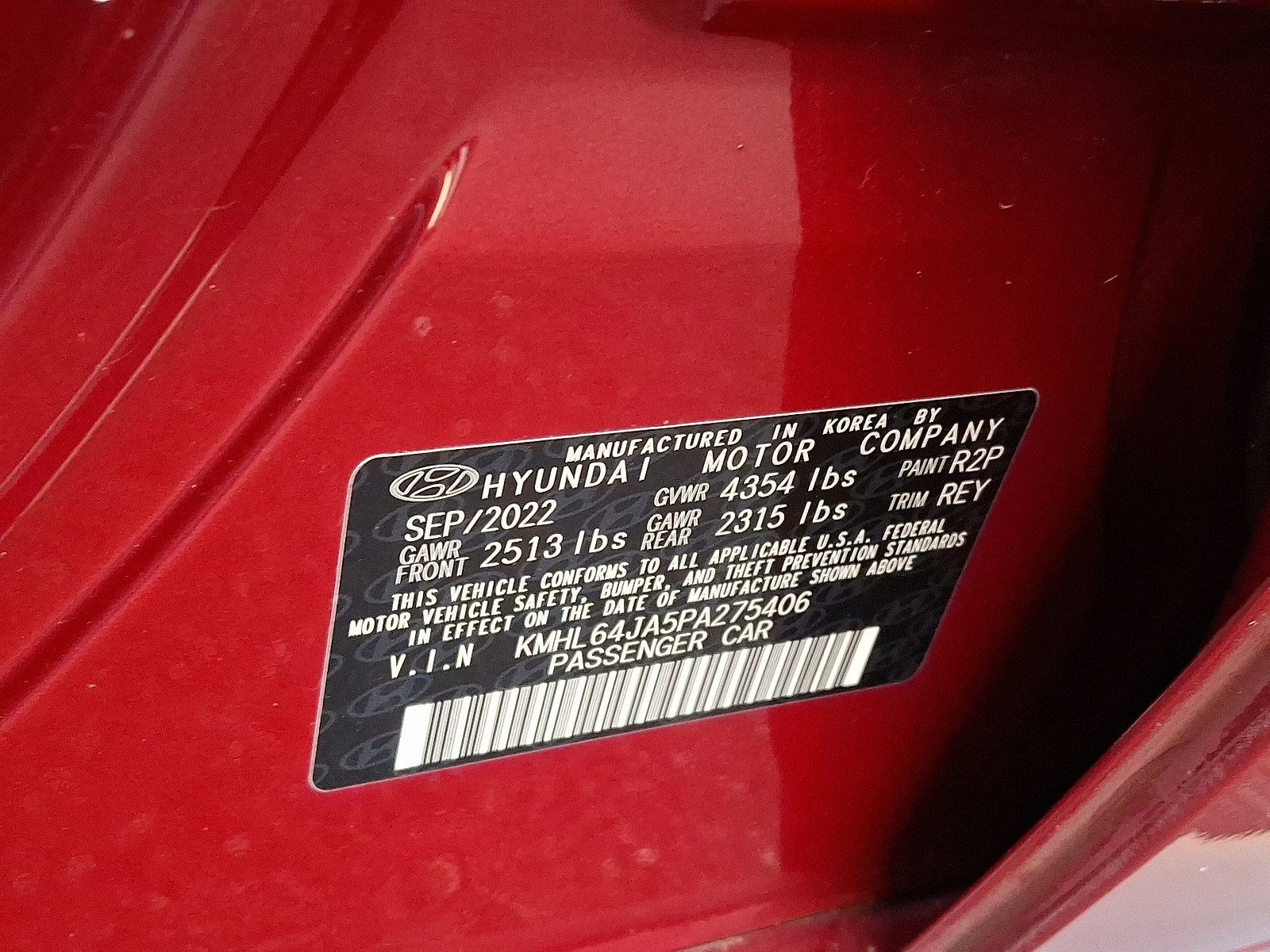 Certified 2023 Hyundai Sonata SEL w/ Winter Weather Package image 27