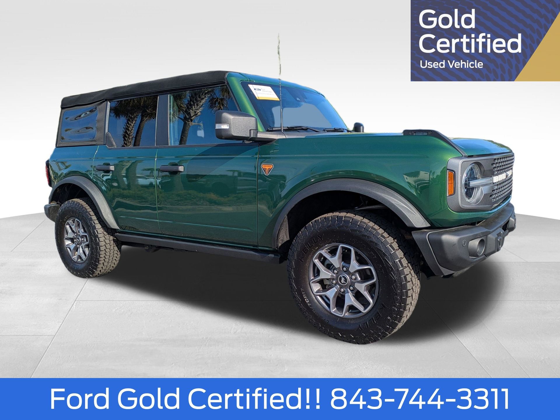 Certified 2023 Ford Bronco Badlands image 1