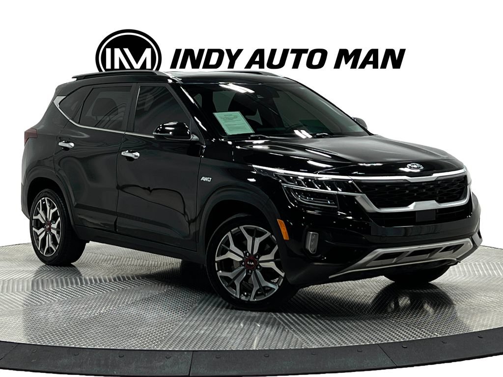 Used 2021 Kia Seltos SX w/ SX Sunroof Package AWD/4WD image 2