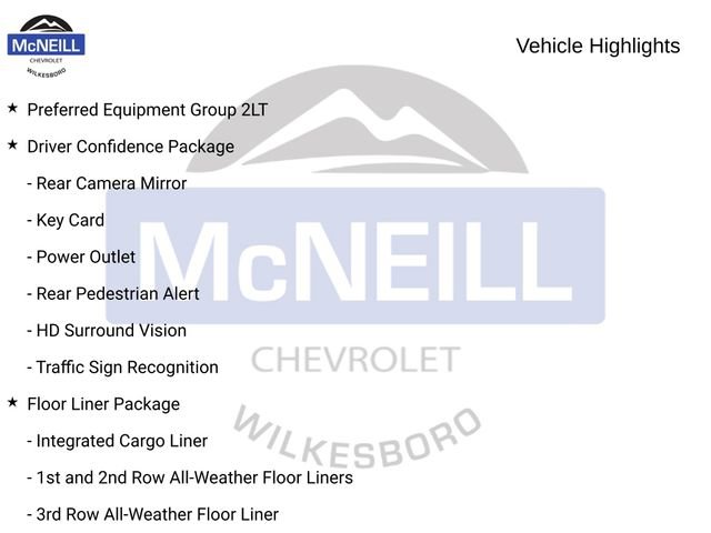 New 2026 Chevrolet Traverse LT w/ Midnight/Sport Edition AWD/4WD image 23