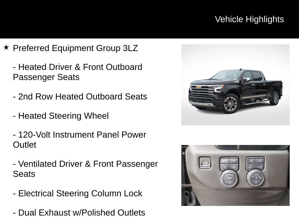 Used 2023 Chevrolet Silverado 1500 High Country w/ Z71 Off-Road Package image 32