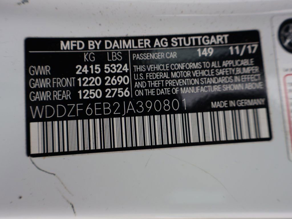 Used 2018 Mercedes-Benz E 43 AMG 4MATIC Sedan w/ Premium 2 Package image 42